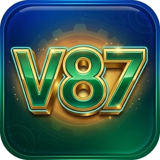 v87 Logo - Resmi